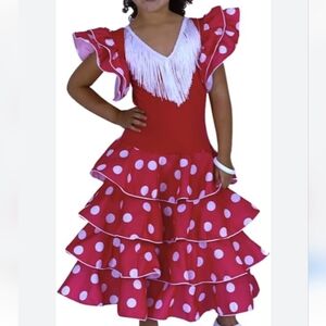 Flamenco dress girls